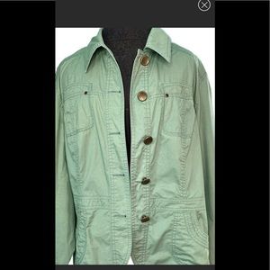 Tribal green light weight jacket